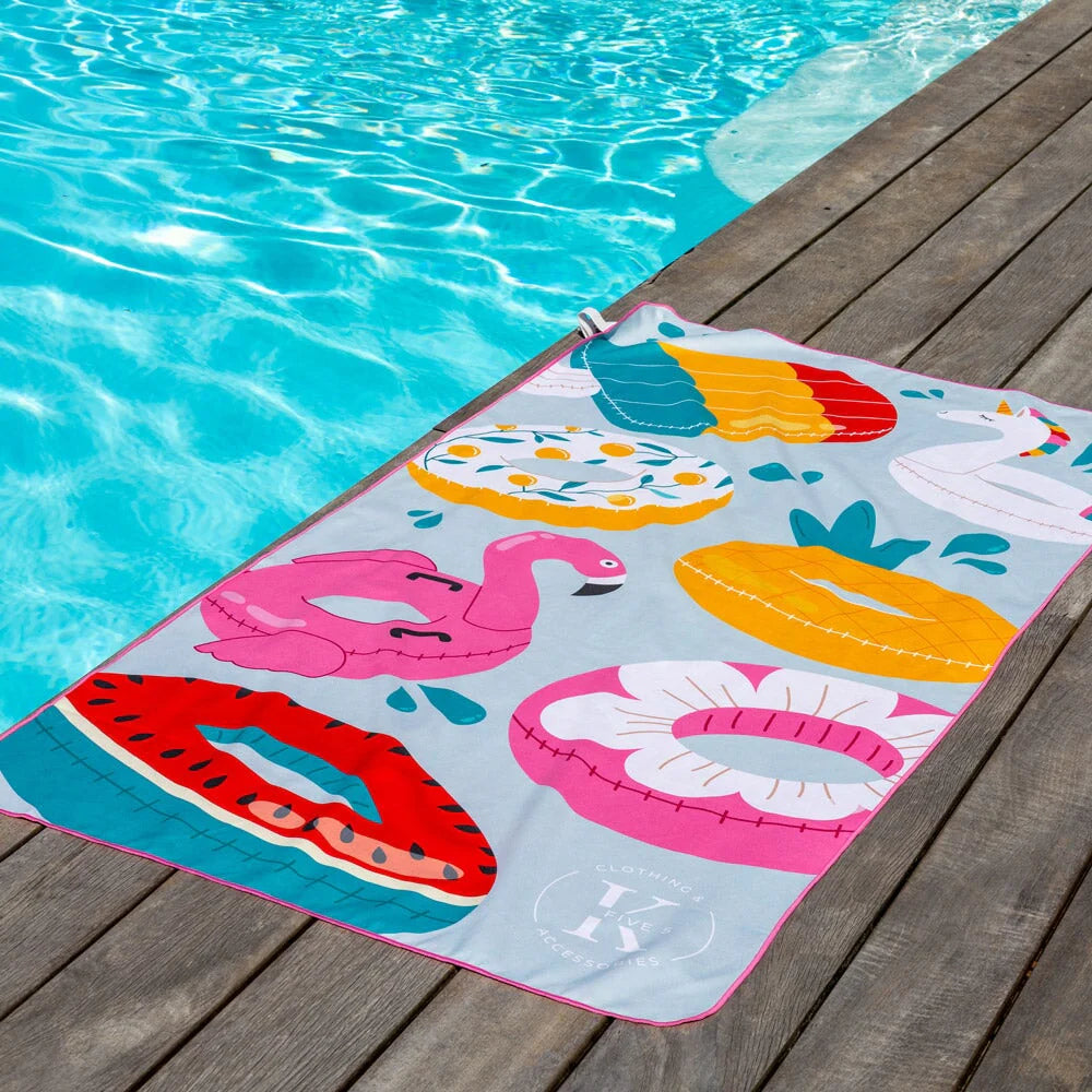 MICROFIBER BEACH TOWEL, POOL PARTY