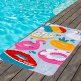 MICROFIBER BEACH TOWEL, POOL PARTY