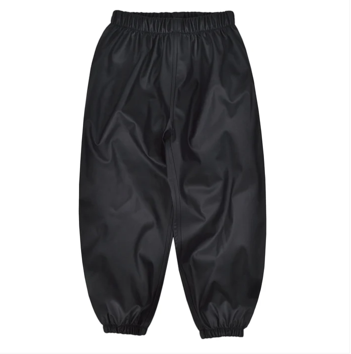 PANTALON IMPERMÉABLE ENFANT PR200 NOIR 18mois À 2 ANS PERLIMPINPIN MAHEU GO SPORT DEVANT
