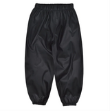 PANTALON IMPERMÉABLE ENFANT PR200 NOIR 18mois À 2 ANS PERLIMPINPIN MAHEU GO SPORT DEVANT