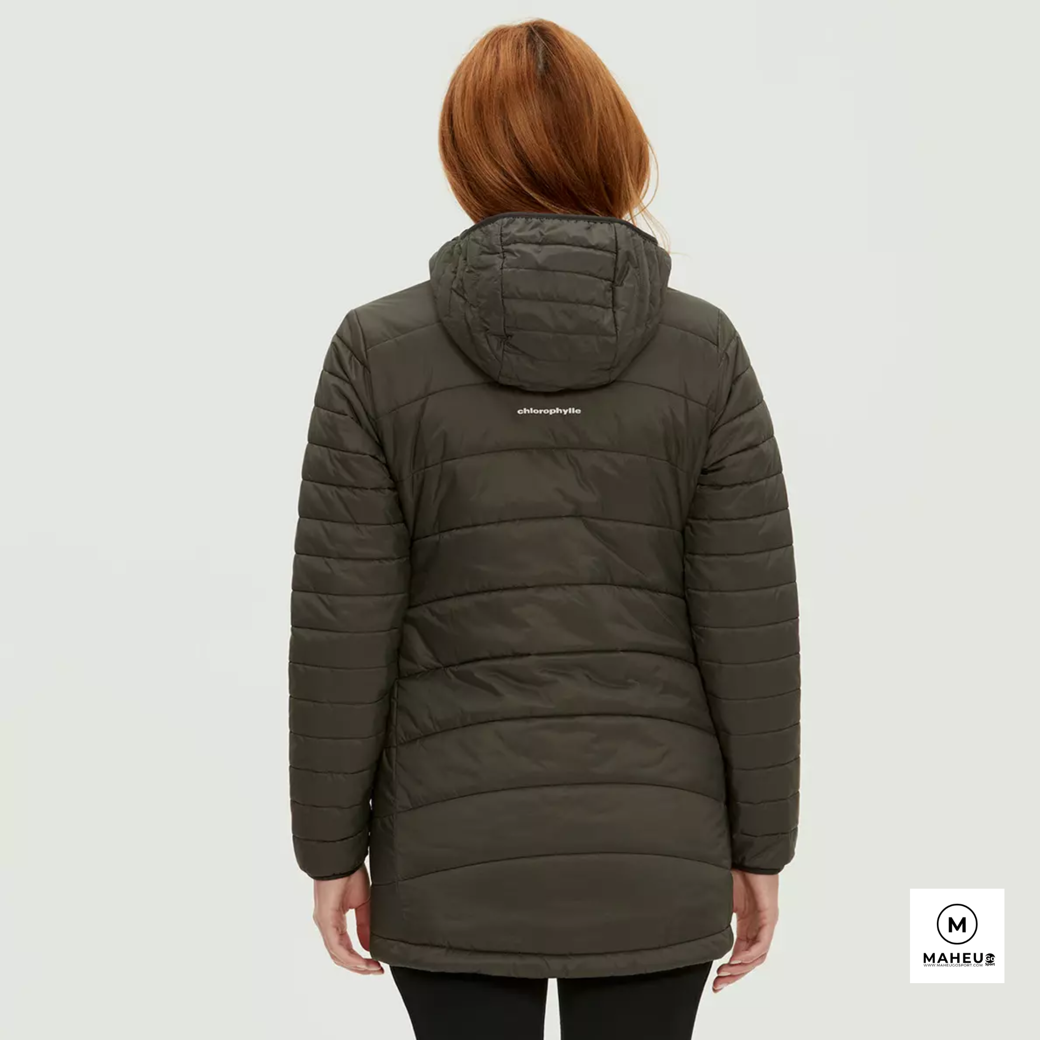 MANTEAU MI-SAISON PRIMA FEMME VERT, CHLOROPHYLLE - Maheu Go Sport