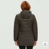 MANTEAU MI-SAISON PRIMA FEMME VERT, CHLOROPHYLLE - Maheu Go Sport