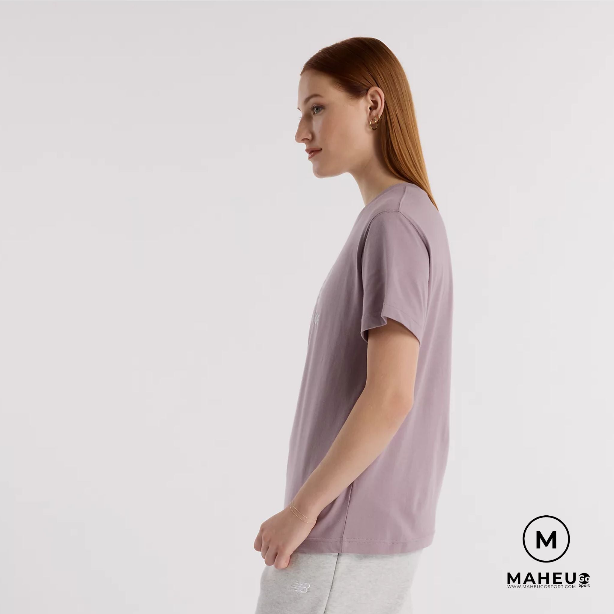 T-SHIRT SPORT FEMME ESSENTIAL, NEW BALANCE - Maheu Go Sport