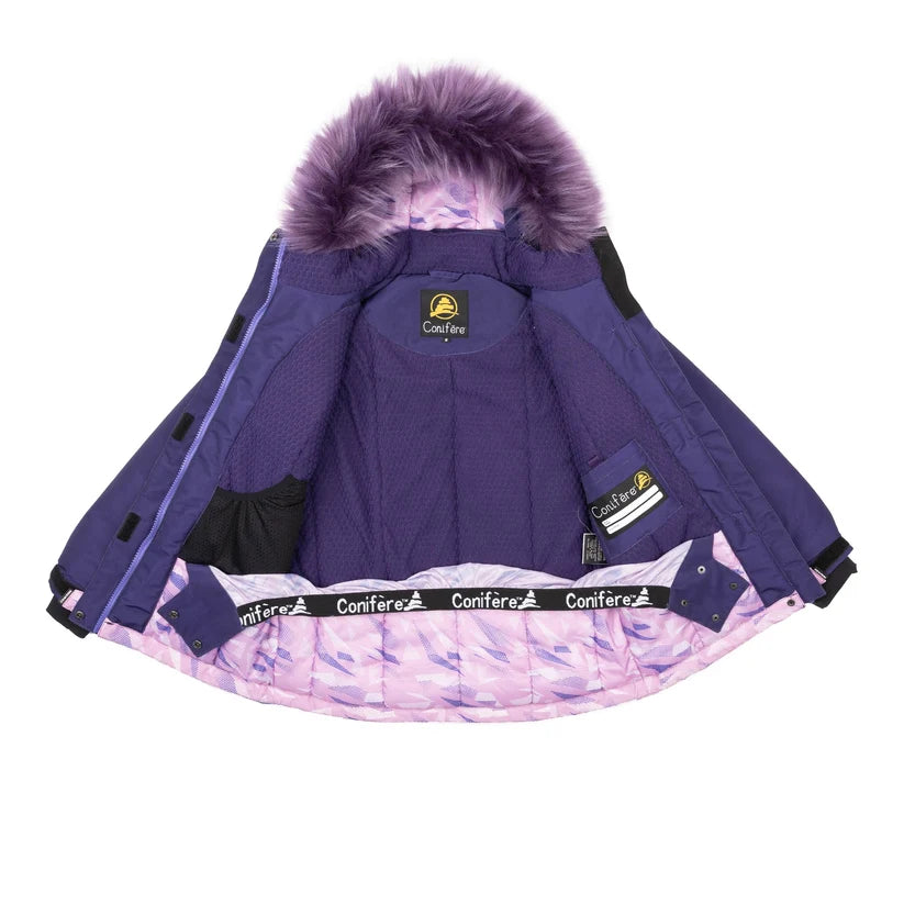 HABIT D'HIVER JUNIOR, PENDULA MAUVE (8 À 14 ANS)