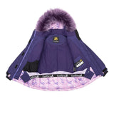 HABIT D'HIVER JUNIOR, PENDULA MAUVE (8 À 14 ANS)