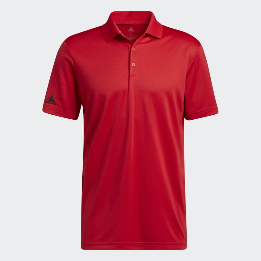 POLO ADIDAS POUR HOMME, PERFORMANCE COLLEGIATE RED
