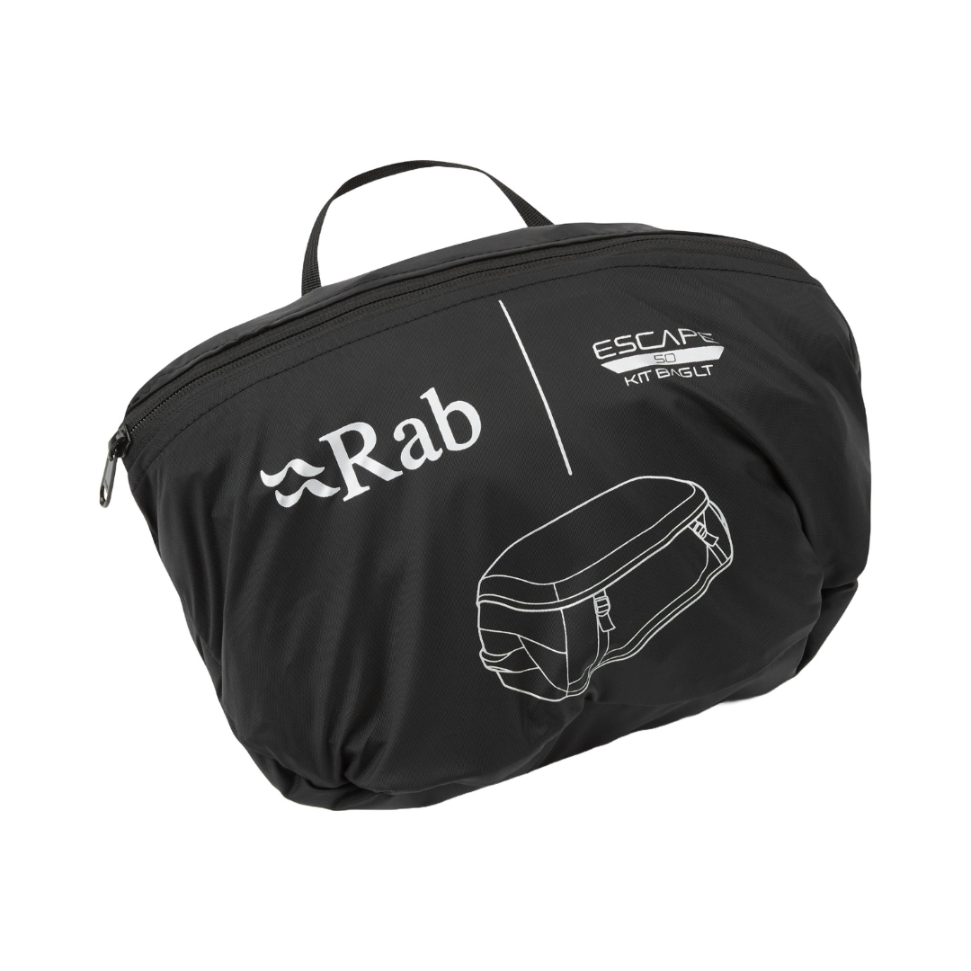 SAC DE VOYAGE ESCAPE KIT LT 50 NOIR QAB-19 RAB MAHEU GO SPORT PACKABLE