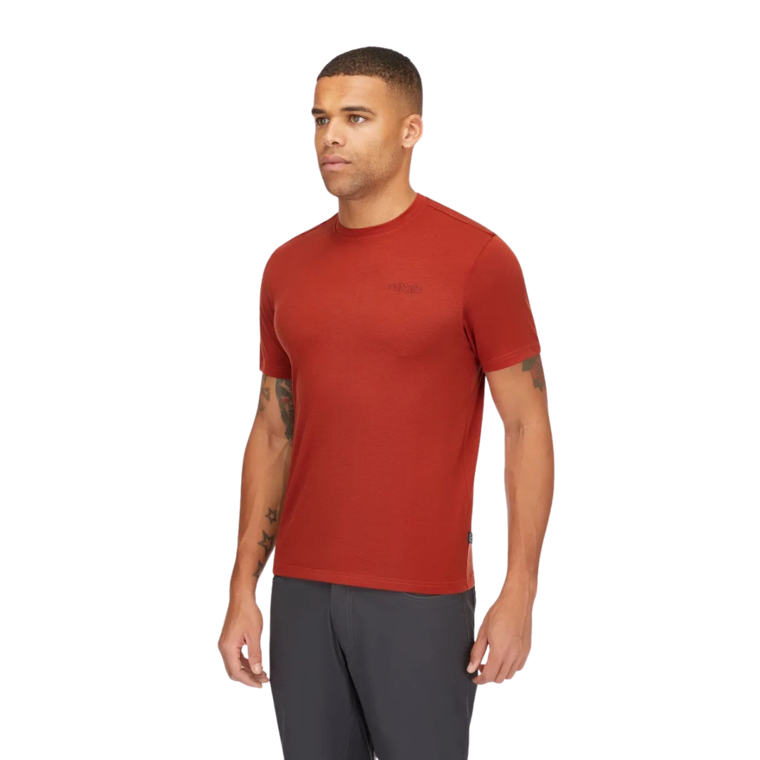 T-SHIRT POUR HOMME, CRIMP ELEVATION TEMPEST BLUE - Maheu Go Sport