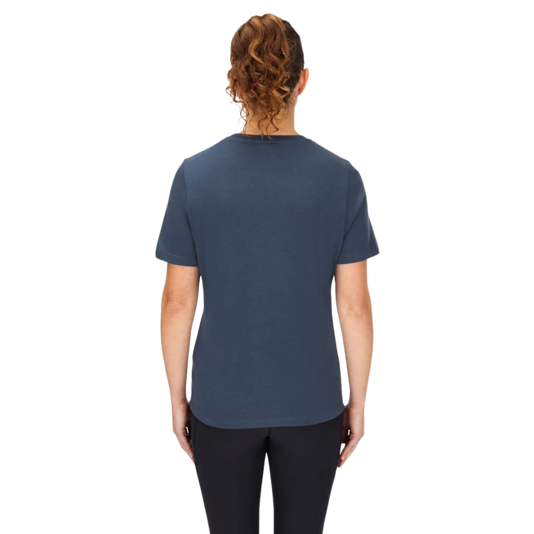 T-SHIRT POUR FEMME, CRIMP LOGO PLUM - Maheu Go Sport