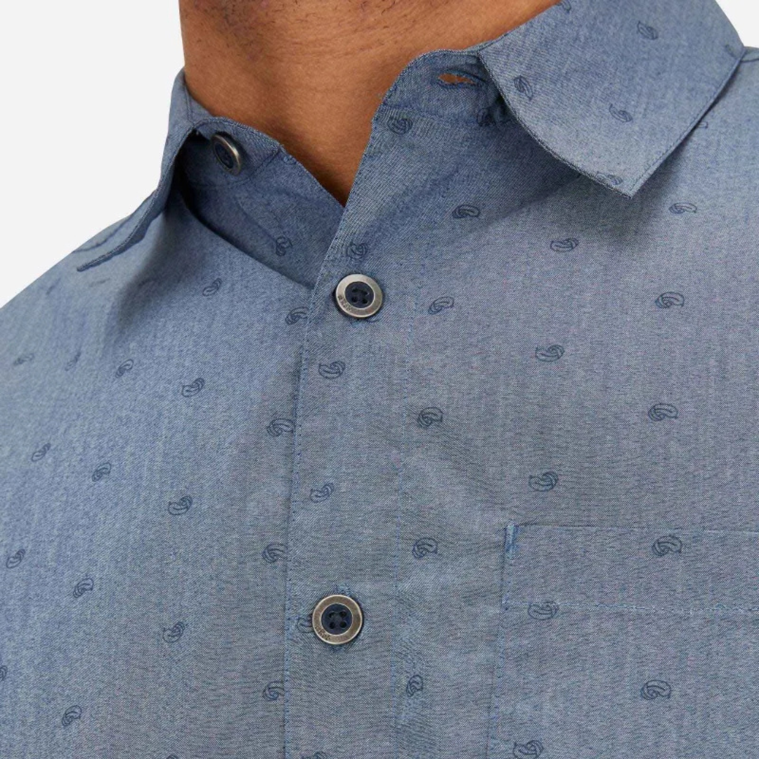 CHEMISE MANCHES COURTES POUR HOMME, OFFGRID SAUGE - Maheu Go Sport