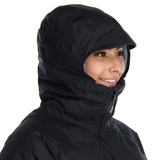 MANTEAU DUVET FEMME, VALIANCE PARKA NOIR