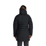 MANTEAU DUVET FEMME, VALIANCE PARKA NOIR