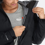 MANTEAU DUVET FEMME, VALIANCE PARKA NOIR