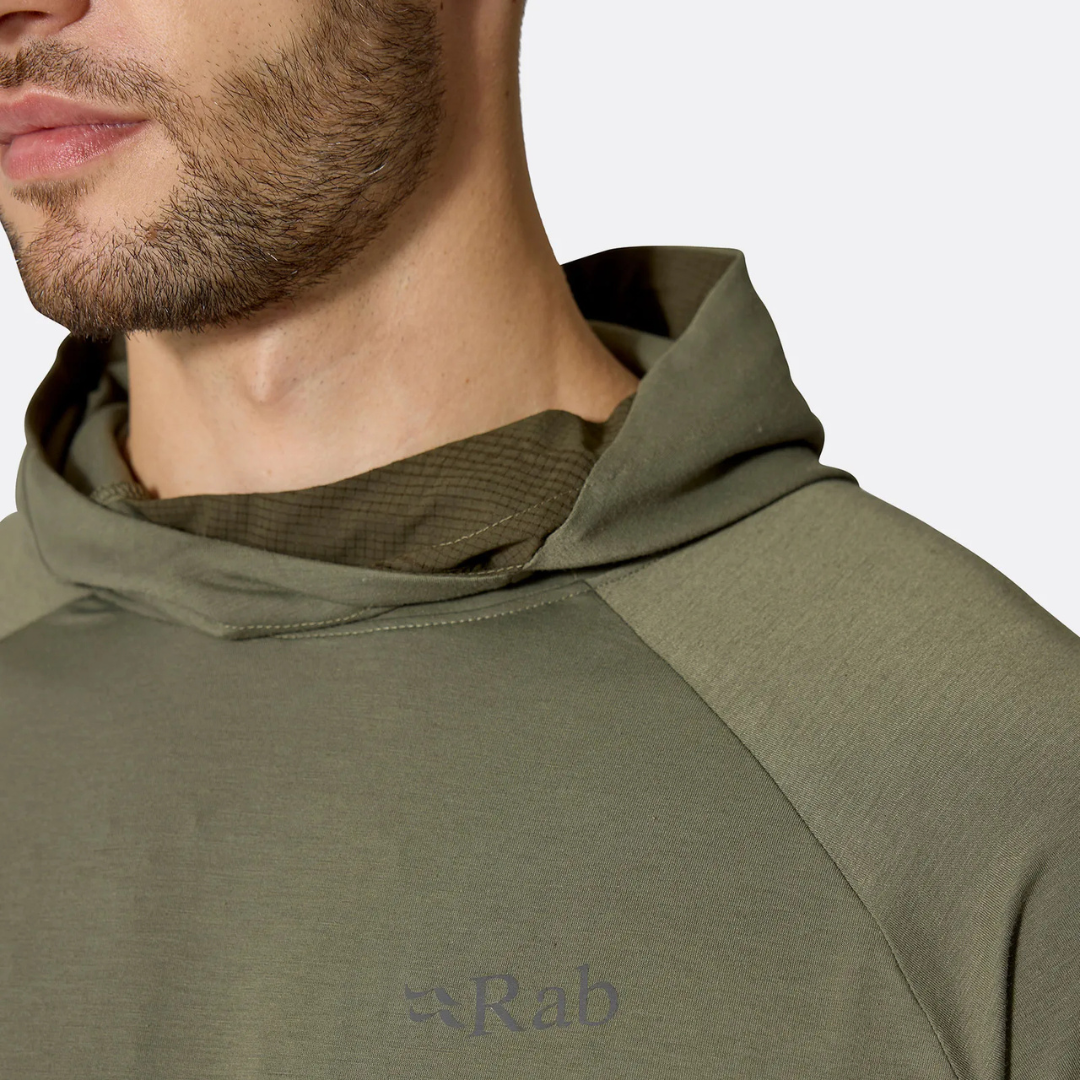 HAUT À CAPUCHON HOMME RIVELIN QFG-43 rab MAHEU GO SPORT COL