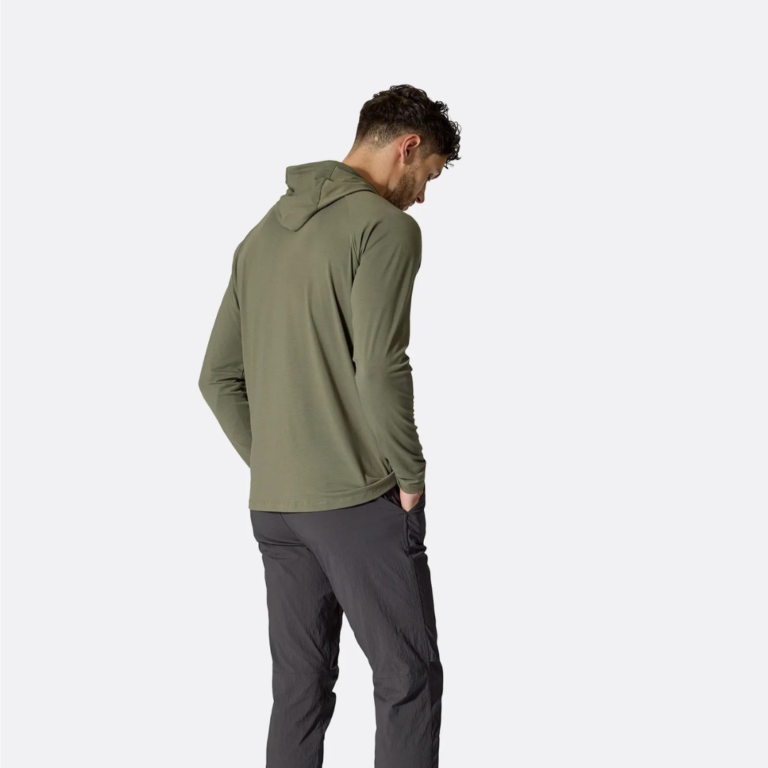 HAUT À CAPUCHON HOMME RIVELIN QFG-43 rab MAHEU GO SPORT MANNEQUIN DOS