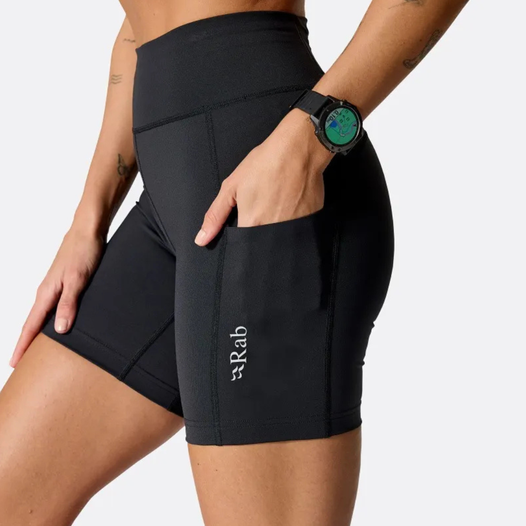 CUISSARD COURSE FEMME TALUS NOIR QFW-25 RAB MAHEU GO SPORT POCHE CUISSE