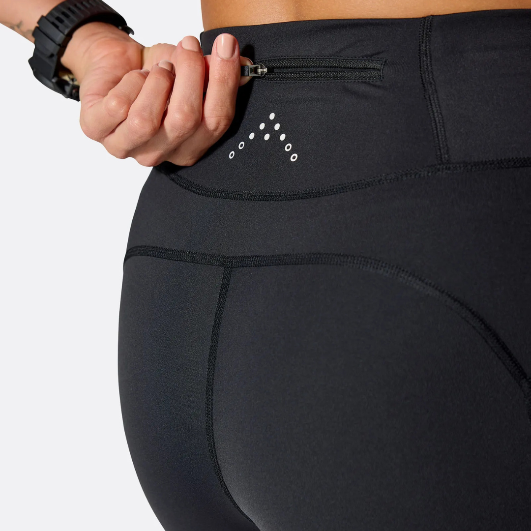 CUISSARD COURSE FEMME TALUS NOIR QFW-25 RAB MAHEU GO SPORT POCHE DOS