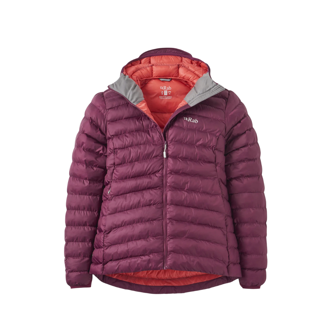 MANTEAU ISOLÉ FEMME CIRRUS ALPINE MULBERRY QIP 26 RAB MAHEU GO SPORT DEVANT