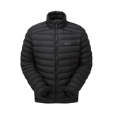 MANTEAU ISOLÉ HOMME CIRRUS NOIR QIP 27 RAB MAHEU GO SPORT DEVANT