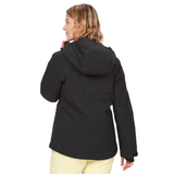 MANTEAU SKI FEMME, REFUGE NOIR