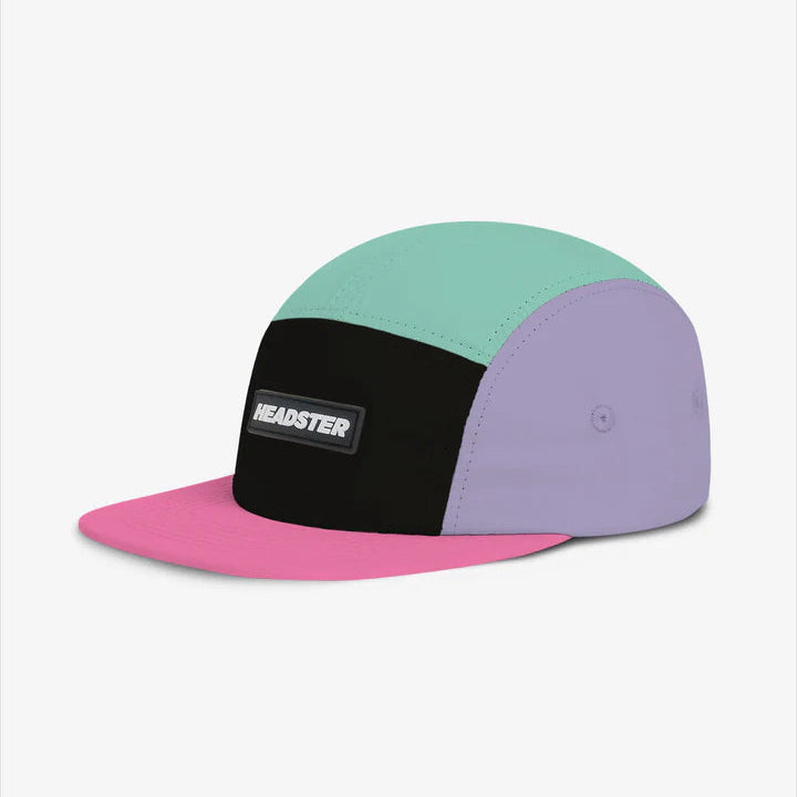 CASQUETTE À 5 PANNEAUX ENFANT, RUNNER ROSE - Maheu Go Sport