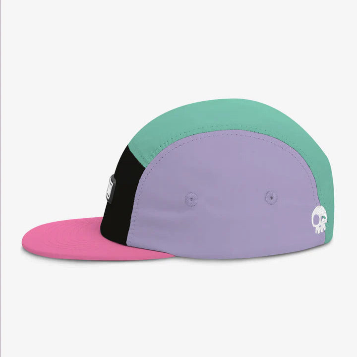 CASQUETTE À 5 PANNEAUX ENFANT, RUNNER ROSE - Maheu Go Sport