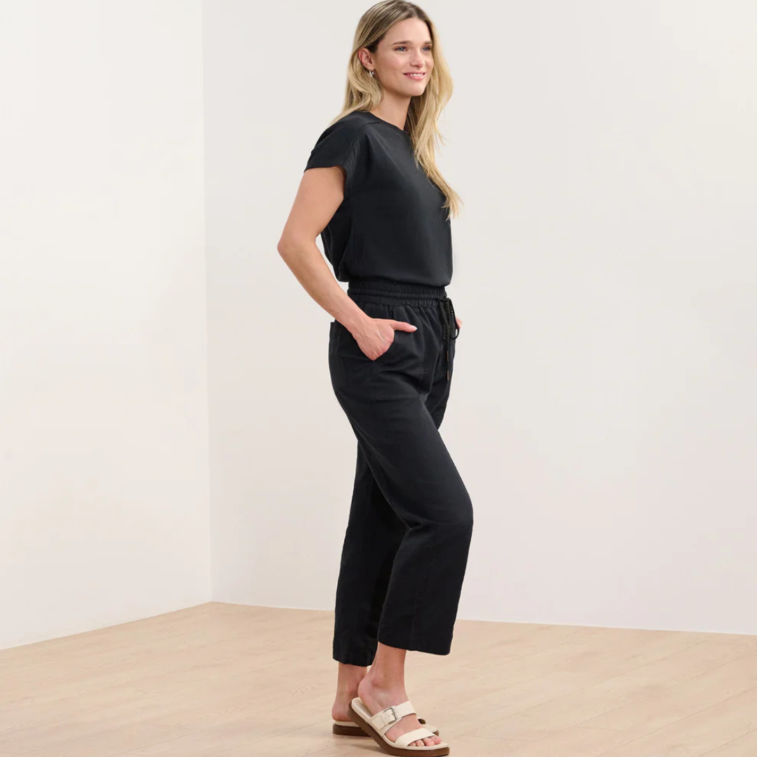 PANTALON POUR FEMME JAMBE DROITE S25CAL1802 HATLEY MAHEU GO SPORT CÔTÉ MANNEQUIN