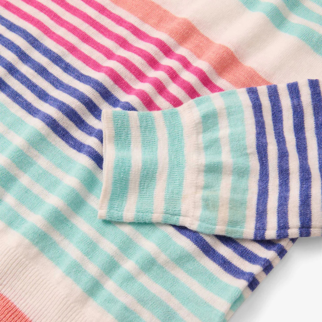 CHANDAIL BRETON FEMME TRICOT RAYURES CERISE S25CSL1721 HATLEY MAHEU GO SPORT DETAIL