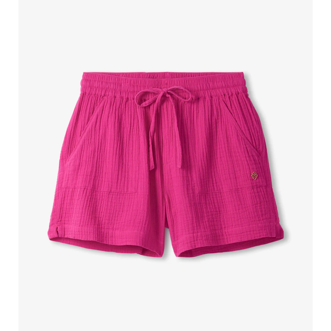 SHORT FEMME SANTORINI FUCHSIA S25FFL1299 HATLEY MAHEU GO SPORT DEVANT
