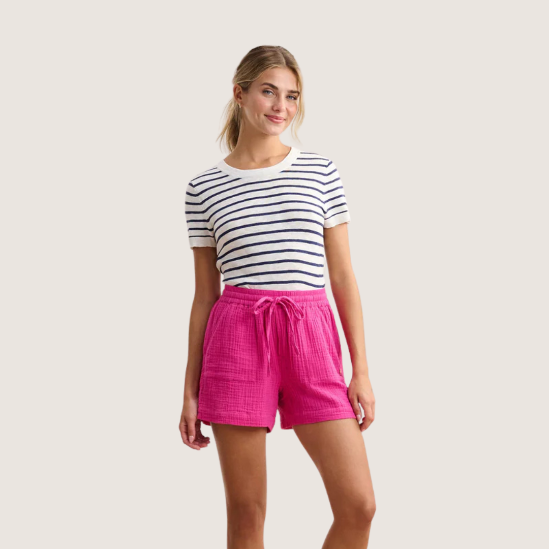 T-SHIRT TRICOT FEMME SIMONE S25NWL1720 HATLEY MAHEU GO SPORT DEVANT MANNEQUIN