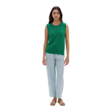 DÉBARDEUR TRICOT HATLEY FEMME CRUZ VERT ARCADIA S26ARL1893 MAHEU GO SPORT DEVANT MANNEQUIN PLEIN PIED