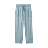 PANTALON HATLEY JAMBE DROITE FEMME BLEU PÂLE DÉLAVÉ S26BWL1802 MAHEU GO SPORT DEVANT