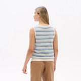DÉBARDEUR HATLEY TRICOT FEMME KATE RAYURES S26CAL1908 MAHEU GO SPORT MANNEQUIN DOS