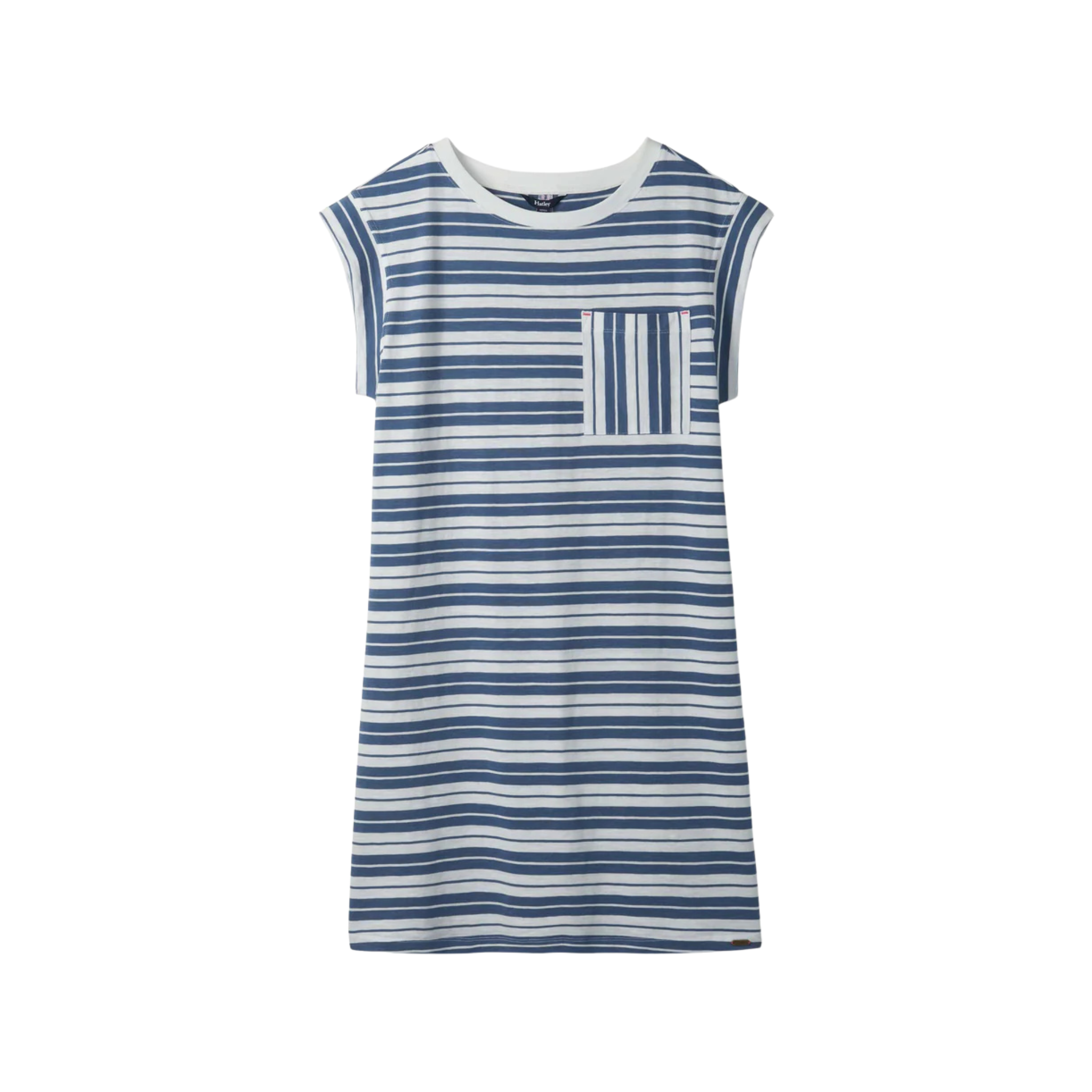 ROBE T-SHIRT HATLEY FEMME HORIZONS BLEUS S26DSL1870 MAHEU GO SPORT DEVANT