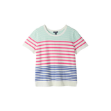T-SHIRT MANCHES COURTES TRICOT FEMME SIMONE RAYURE ESTIVALE S26GSL1905 MAHEU GO SPORT DEVANT
