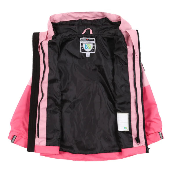 MANTEAU 3 EN 1 MI-SAISON FILLE, CLAIRE 5 ET 6 ANS