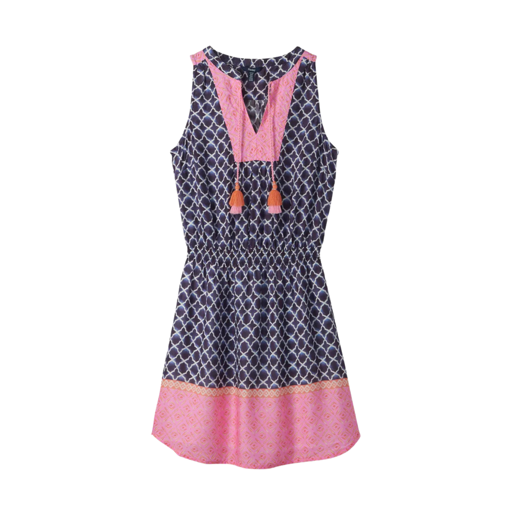 ROBE SANS MANCHES FEMME HATLEY CHLOE MÉDAILLONS BLEU MARINE S26MNL1643 MAHEU GO SPORT DEVANT