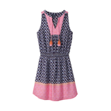 ROBE SANS MANCHES FEMME HATLEY CHLOE MÉDAILLONS BLEU MARINE S26MNL1643 MAHEU GO SPORT DEVANT