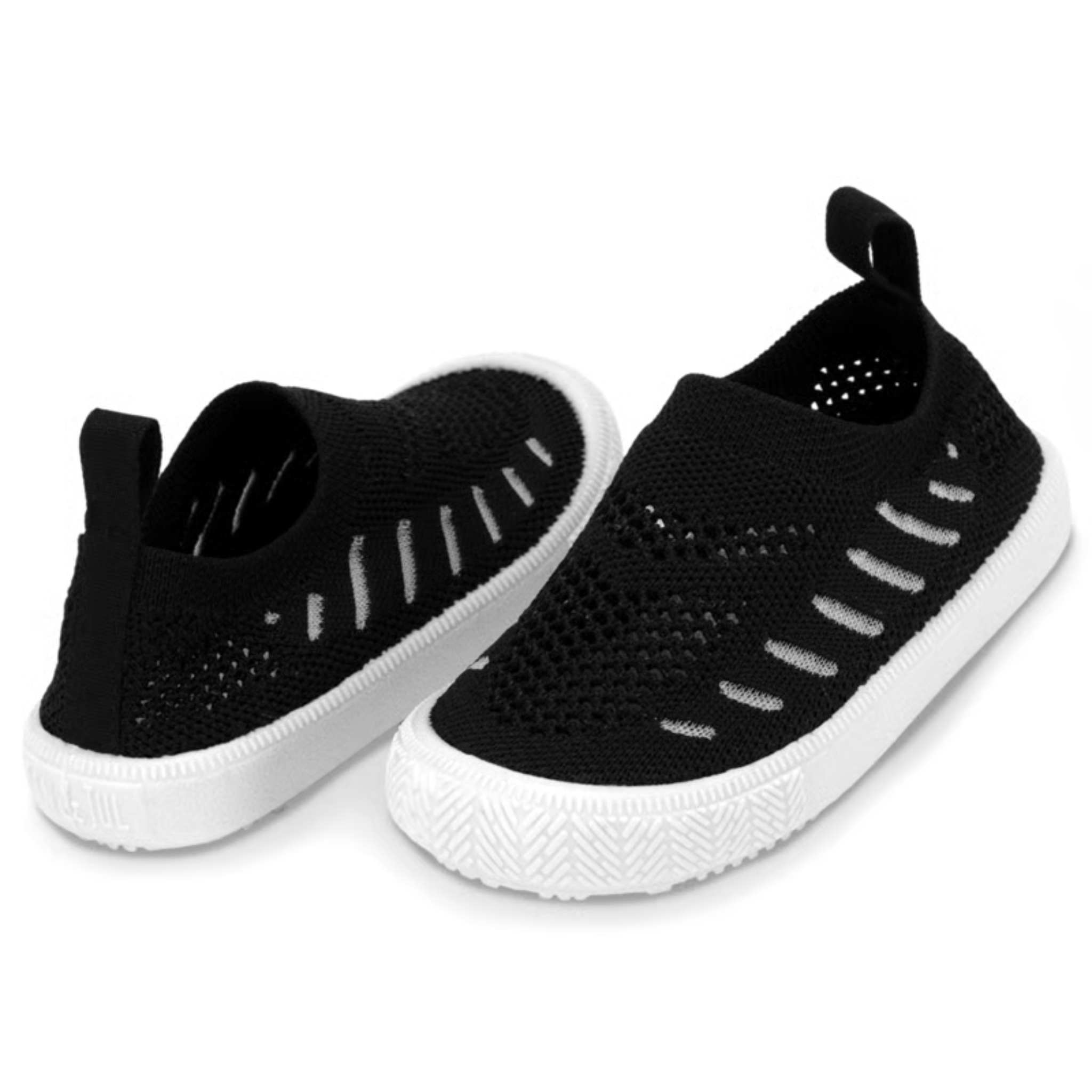 CHAUSSURES À ENFILER JAN & JUL ENFANT BREEZE SLIP ON NOIR SKB BLK MAHEU GO SPORT PAIRE