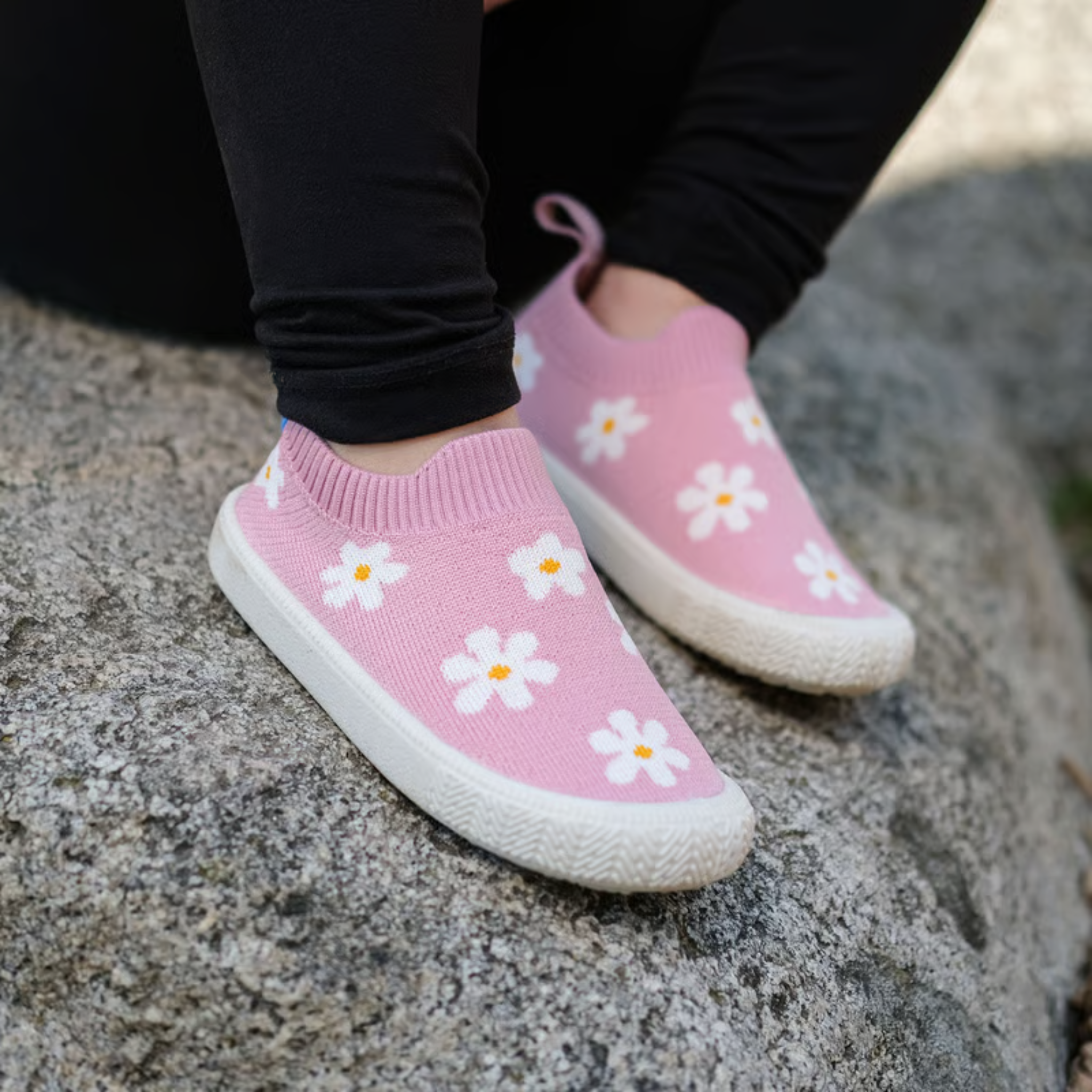 CHAUSSURES A ENFILER JAN & JUL ENFANT SLIP ON MARGUERITE ROSE SKG KDS MAHEU GO SPORT MANNEQUIN NATURE JOUER DEHORS