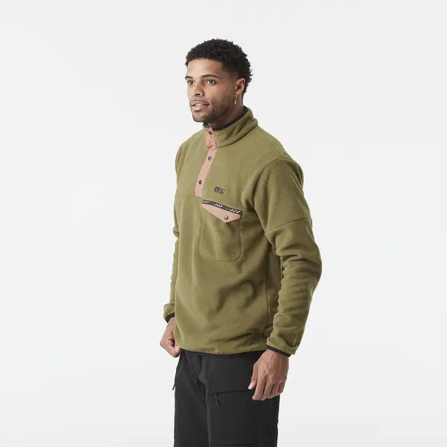 POLAR HOMME ARCCA 1/4 TOBACCO SMT0154 PICTURE ORGANIC CLOTHING MAHEU GO SPORT DEVANT MANNEQUIN