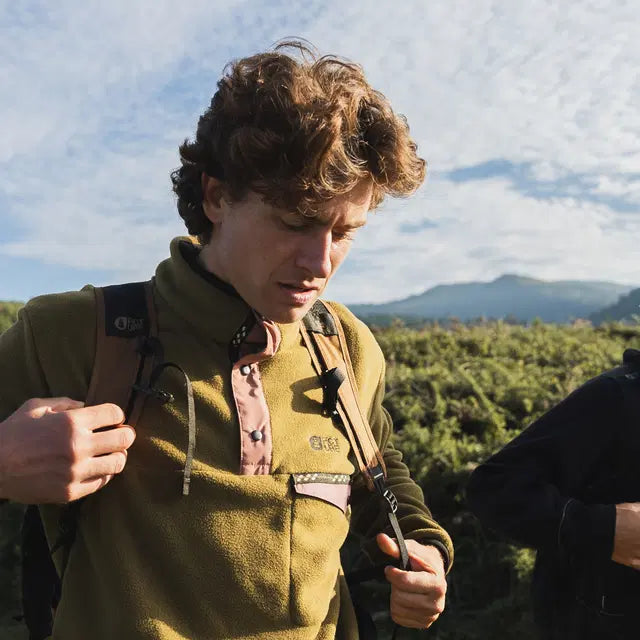 POLAR HOMME ARCCA 1/4 TOBACCO SMT0154 PICTURE ORGANIC CLOTHING MAHEU GO SPORT MANNEQUIN