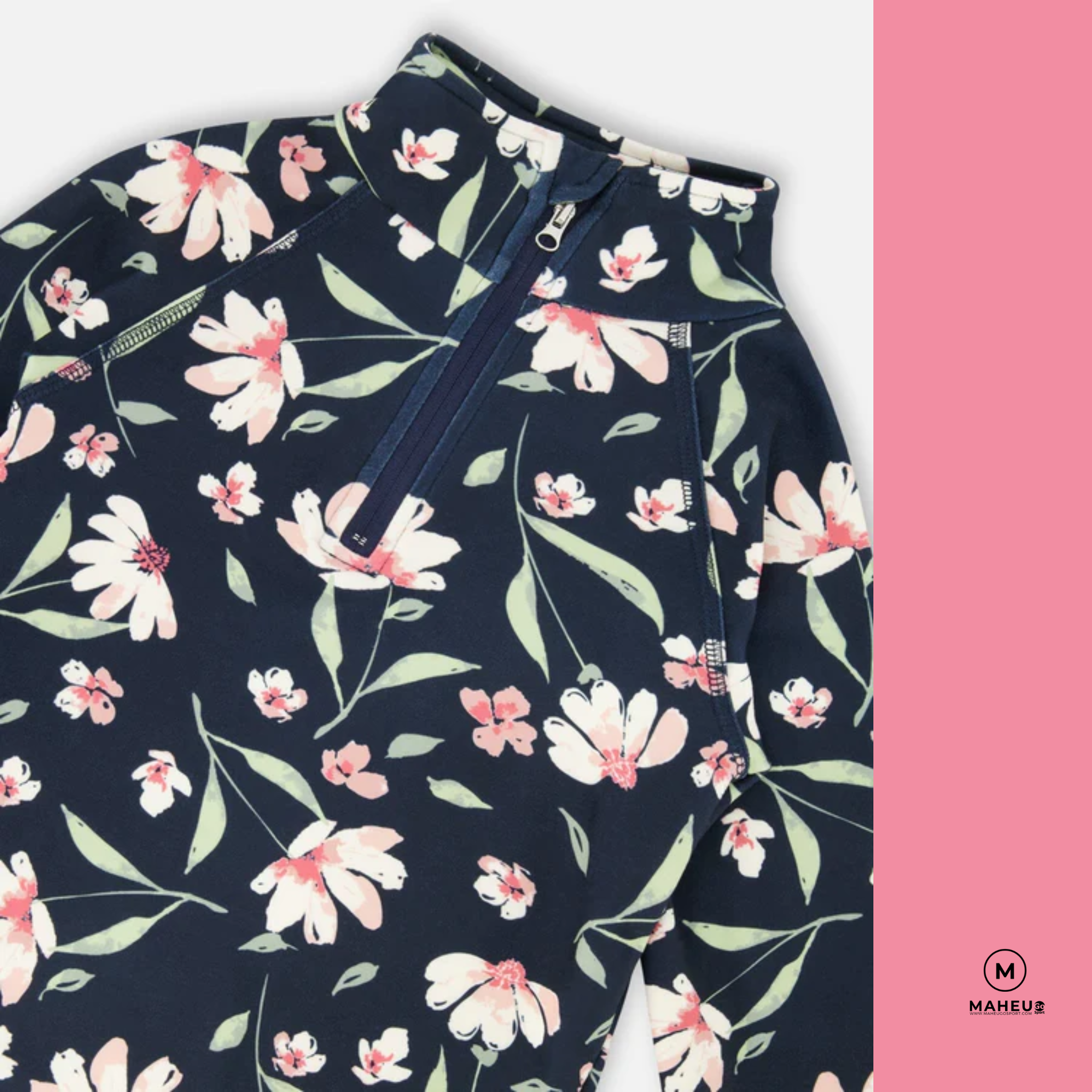 ENSEMBLE SOUS-VÊTEMENTS FILLES FLEURS (4 À 6 ans) - Maheu Go Sport