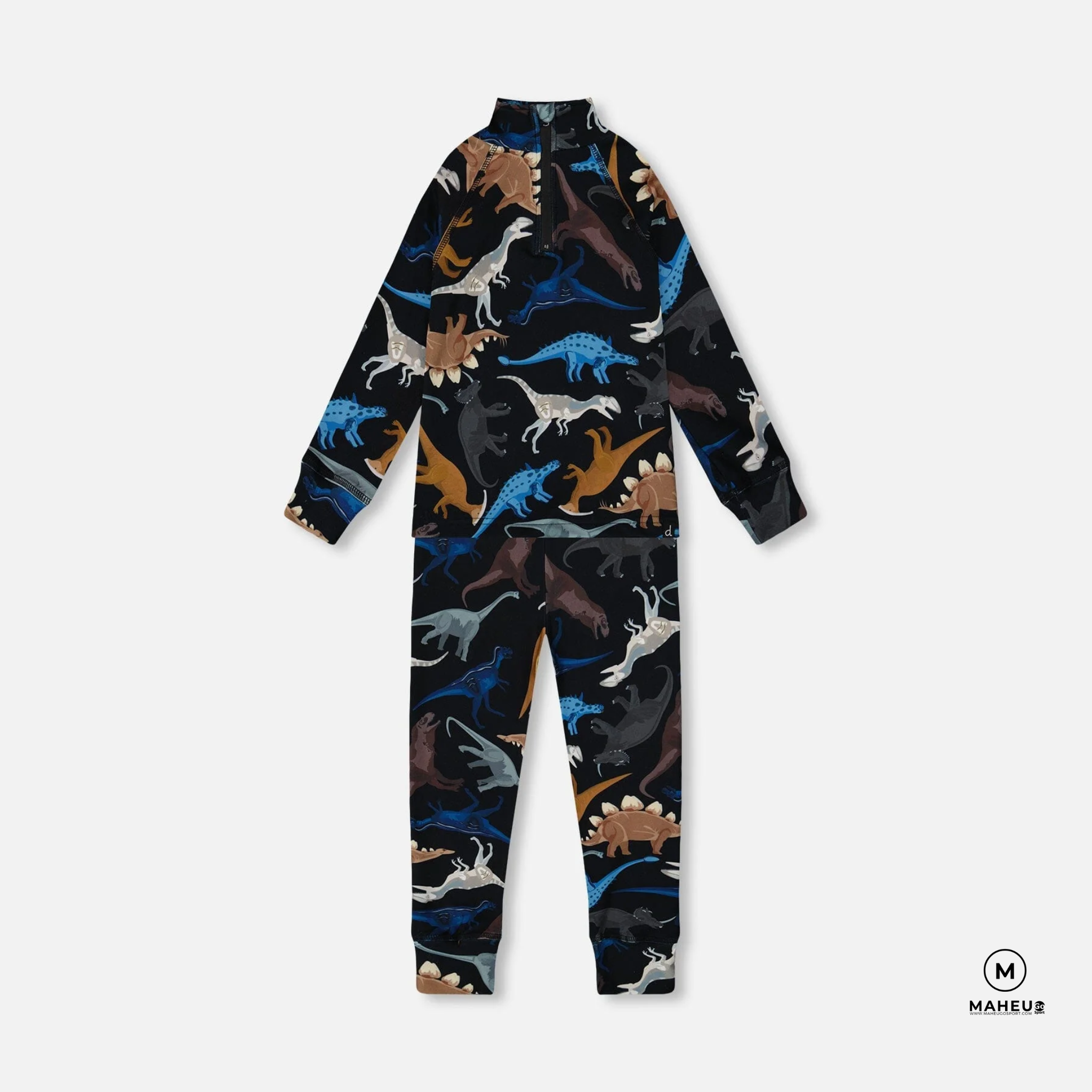 ENSEMBLE SOUS-VETEMENTS GARCON DINOSAURE (7 à 12 ans) - Maheu Go Sport