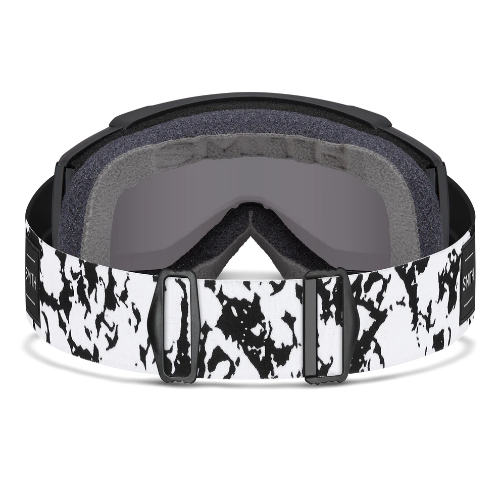 LUNETTE SKI SNOW ADULTE JUNIOR SQUAD S BLACK MARBLE M00764 SMITH MAHEU GO SPORT ELASTIQUE