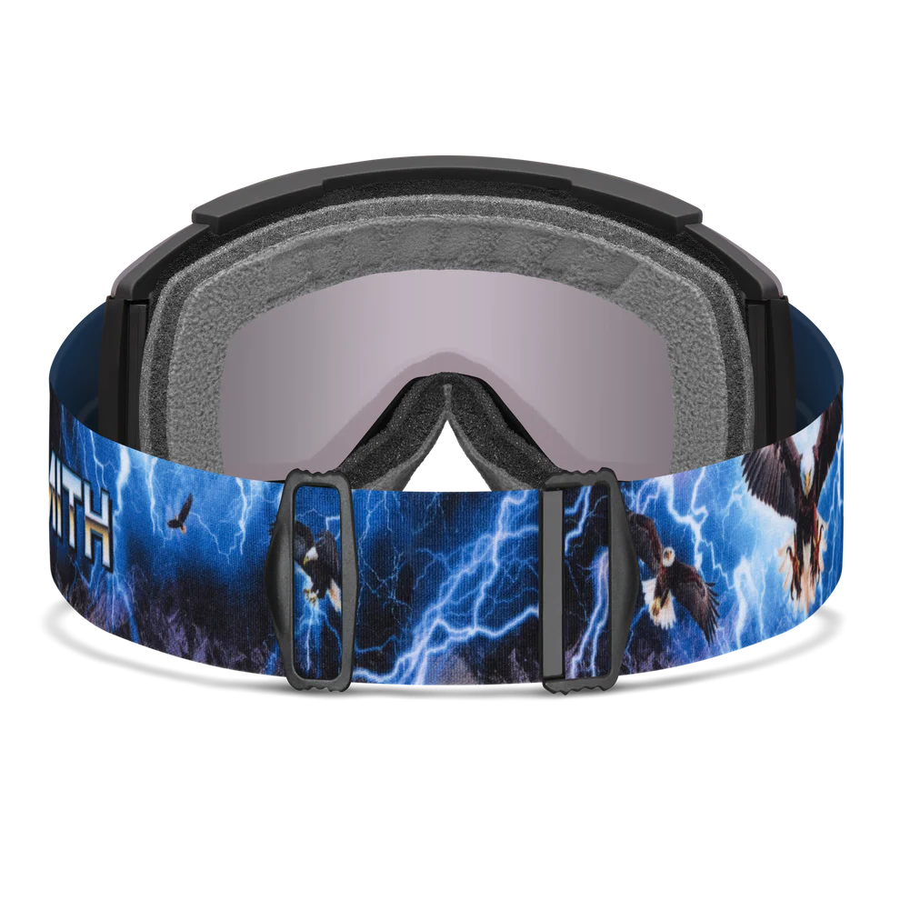 LUNETTE SKI SNOW ADULTE SQUAD XL OPEN ROAD M00675 CHROMAPOP SMITH MAHEU GO SPORT ÉLASTIQUE