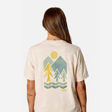 T-SHIRT POUR FEMME, STANCE VISTA ECRU