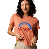 T-SHIRT MANCHES COURTES FEMME, SUNSET EMBERS GRAPEFRUIT