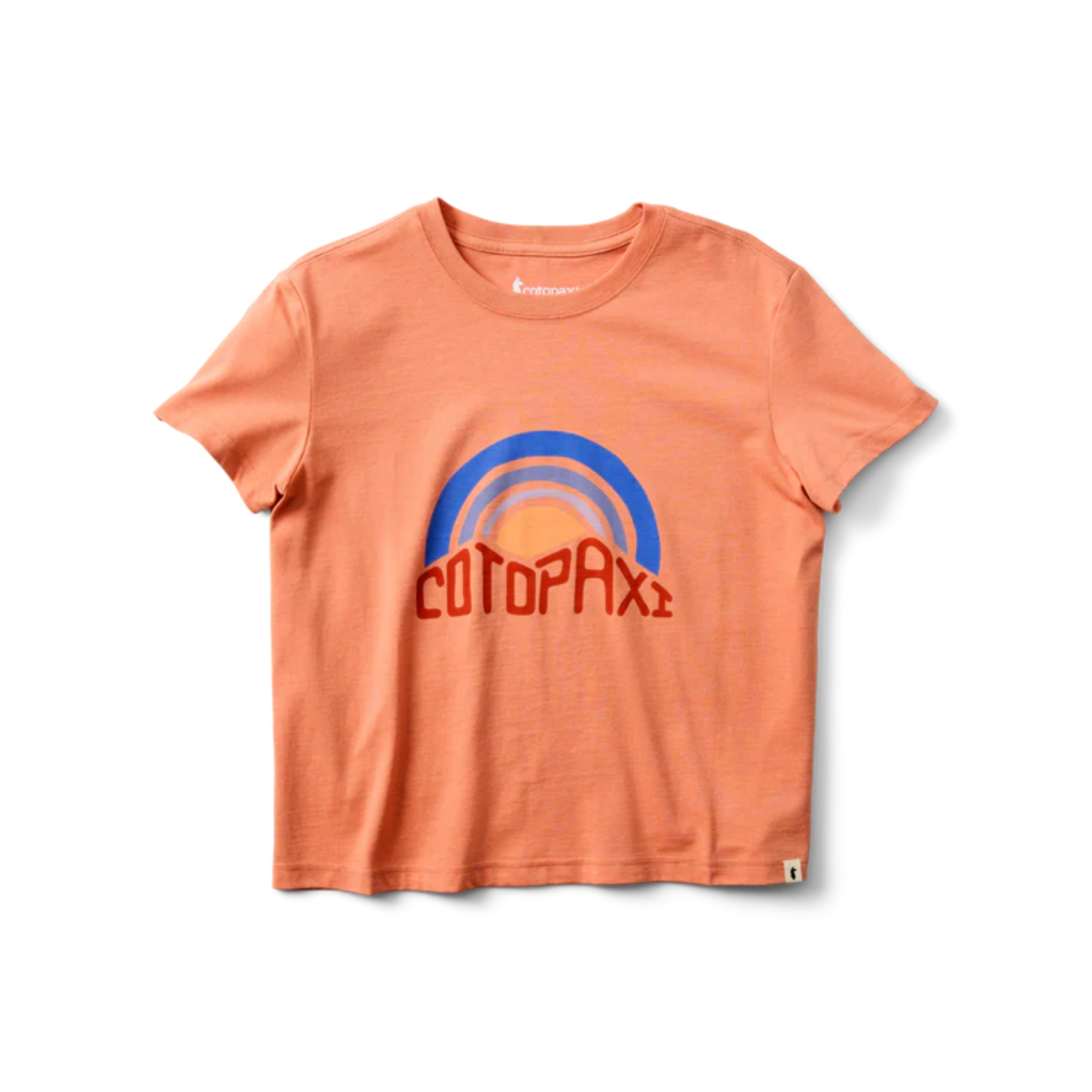 T-SHIRT MANCHES COURTES COTOPAXI FEMME SUNSET EMBERS GRAPEFRUIT MAHEU GO SPORT DEVANT