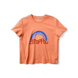 T-SHIRT MANCHES COURTES COTOPAXI FEMME SUNSET EMBERS GRAPEFRUIT MAHEU GO SPORT DEVANT